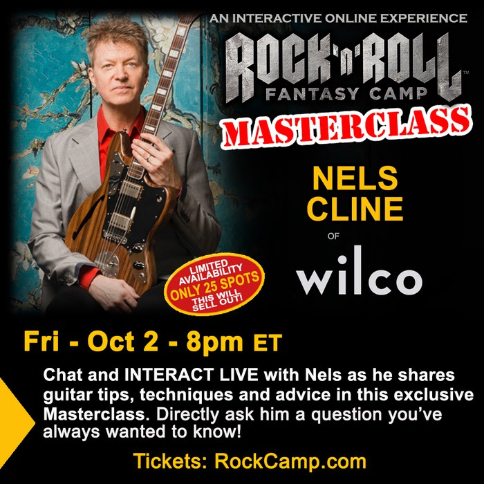 Wilco’s Nels Cline to Teach Guitar Masterclass for ‘Rock ‘n’ Roll Fantasy Camp’
