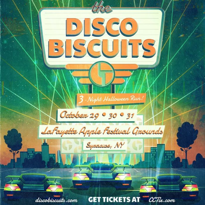 The Disco Biscuits Set Halloween Drive-In Run in Syracuse
