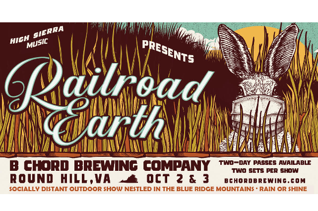 Railroad Earth Announce Socially Distant Run at Virginia Brewery