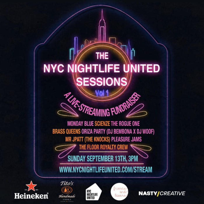 NYC Nightlife United Sets Livestream Series to Raise Funds For Independent Venues and Staff