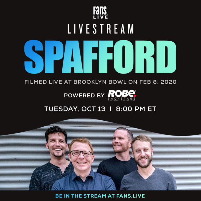 Free Rebroadcast: FANS to Revisit Spafford’s 2/8/20 Brooklyn Bowl Show