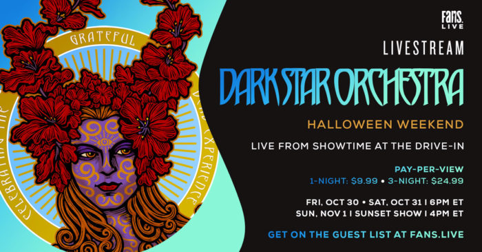 Dark Star Orchestra Announce Halloween Drive-In Run Webcasts on FANS