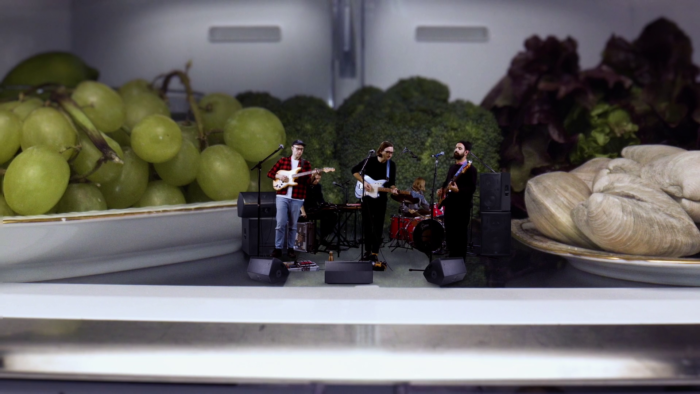 Watch Real Estate Perform “Gone” in a Refrigerator