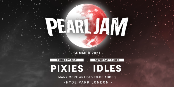 Pearl Jam Announce Two Shows for London’s BST Hyde Park 2021