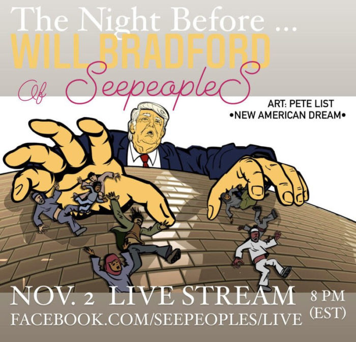 Will Bradford of SeepeopleS Annnounces ‘The Night Before…’ Livestream Show