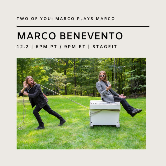 Marco Benevento Announces ‘Marco Plays Marco’ December Livestream Show
