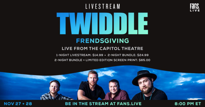 Twiddle Schedule Two-Night Crowdless “Frendsgiving” Livestream from The Capitol Theatre