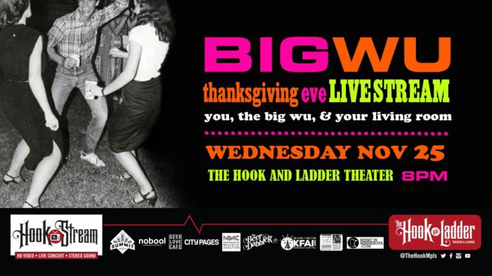 The Big Wu Announce Thanksgiving Eve Livestream from Minneapolis