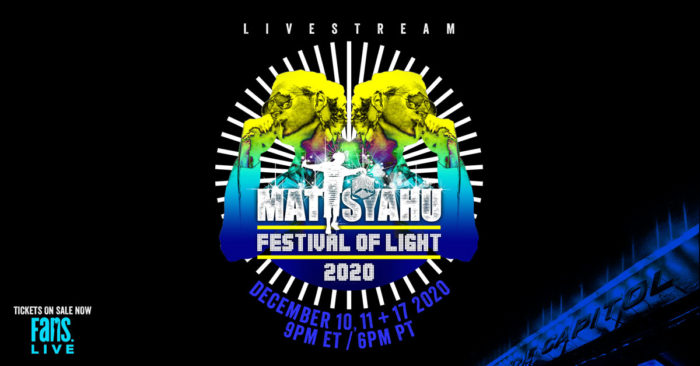 Matisyahu Announces ‘Festival of Light’ Hanukkah Livestreams at Capitol Theatre