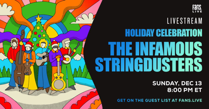 The Infamous Stringdusters Announce Holiday Celebration Livestream on FANS