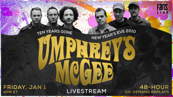 Umphrey’s McGee to Air Never-Before-Seen 12/31/10 Show on FANS
