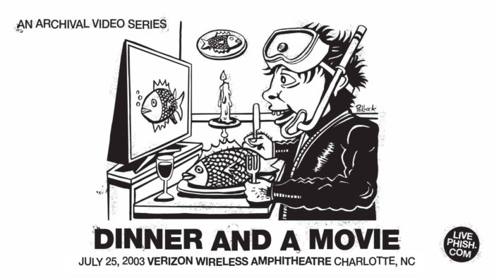 Phish to Broadcast 7/25/03 Show in Charlotte for ‘Dinner And A Movie’ Series