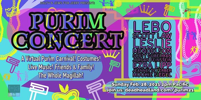 Dan Lebowitz, Scott Law, Leslie Mendelson and More to Participate in Virtual Purim Celebration