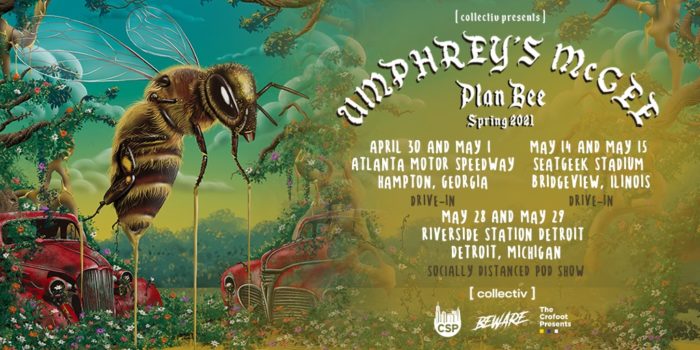 Umphrey’s McGee Announce Socially Distanced ‘Plan Bee Tour’