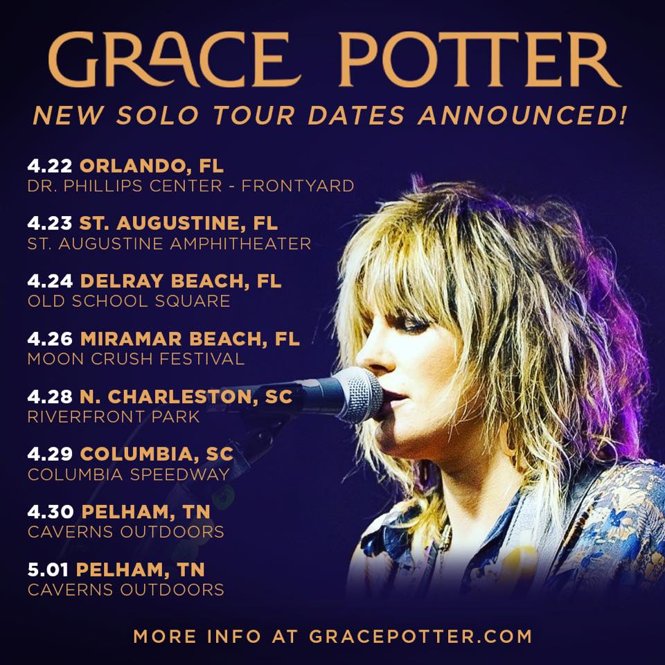 Grace Potter Schedules Southeast Tour Dates