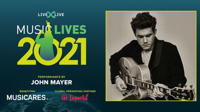 Tonight: John Mayer to Perform during LiveXLive’s ‘Music Lives’ Stream