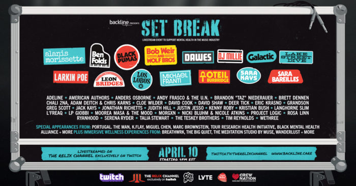 Alanis Morisette, Bob Weir & Wolf Bros, Leon Bridges and More Sign on for Backline’s ‘Set Break’ Livestream Fundraiser