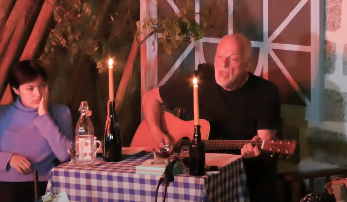 David Gilmour Shares Video Cover of Syd Barrett’s “Dominoes”