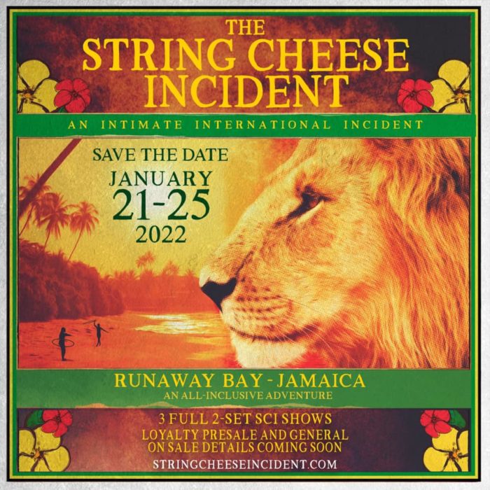 The String Cheese Incident Set Dates for 2022 Jamaica Destination Event