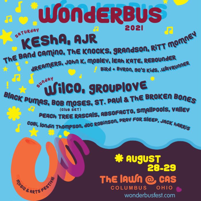 Wilco, Black Pumas, Kesha, AJR and More Sign On for Ohio’s Wonderbus Music & Arts Festival