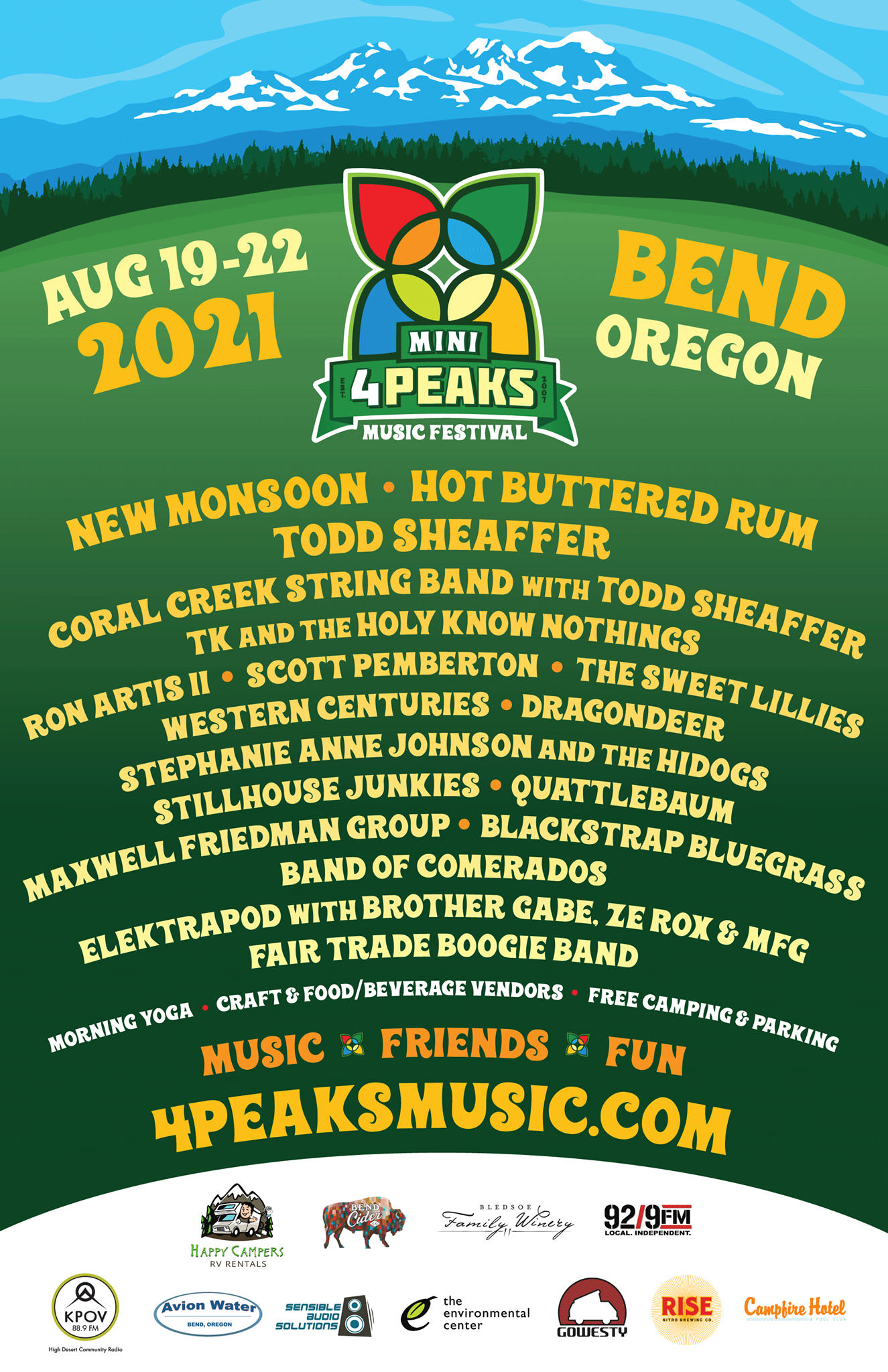 4peaks music festival lineup