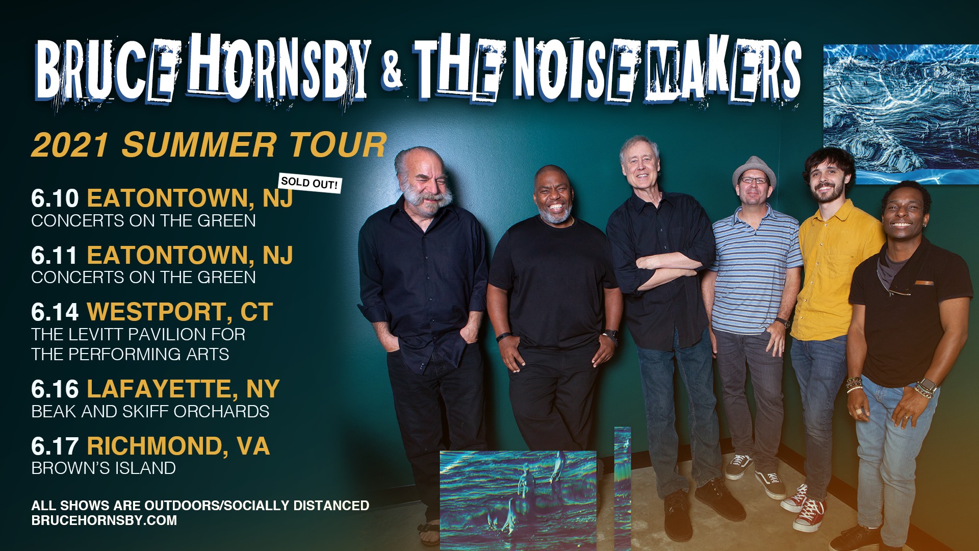 Bruce Hornsby & The Noisemakers Add Summer Tour Dates