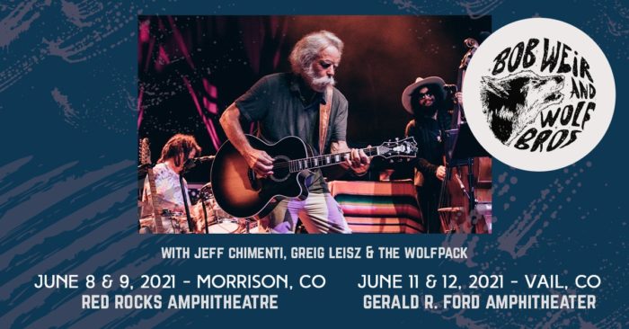 Bob Weir and Wolf Bros Announce Red Rocks Run with Jeff Chimenti, Greg Leisz and The Wolfpack