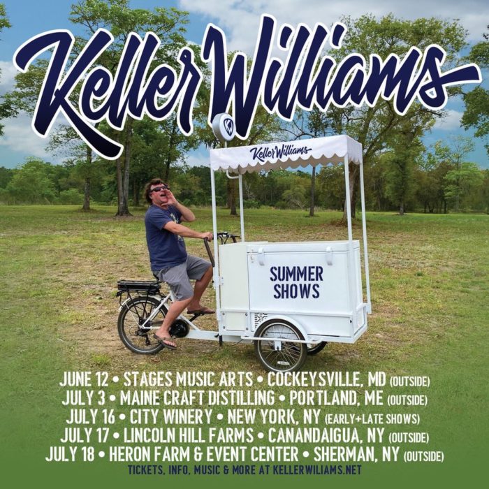 Keller Williams Adds Summer Tour Dates