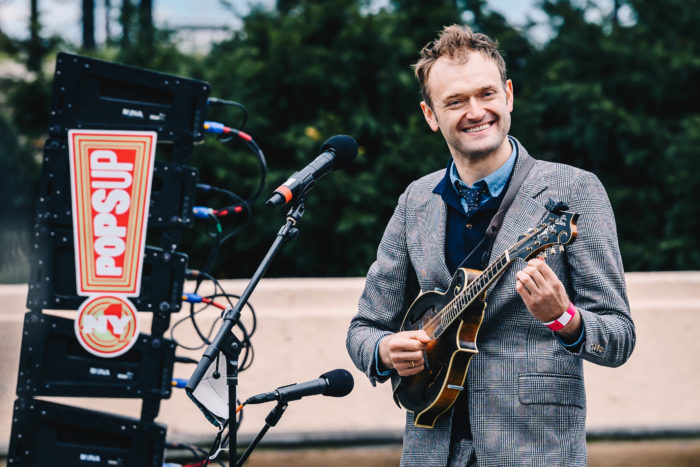 Chris Thile Hosts NY PopsUp Event at East River Amphitheatre