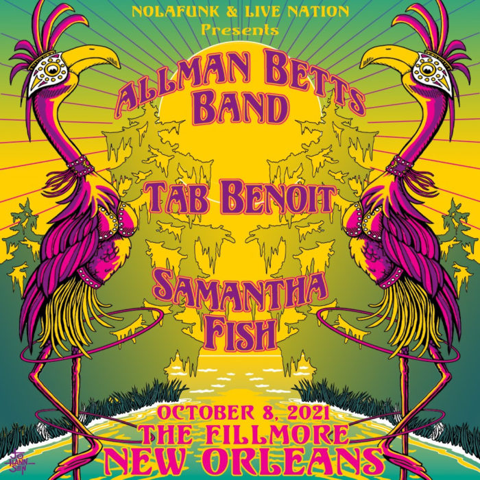 9th Annual NolaFunk Jazz Fest Series Sets Initial Show: Allman Betts Band, Tab Benoit and Samantha Fish