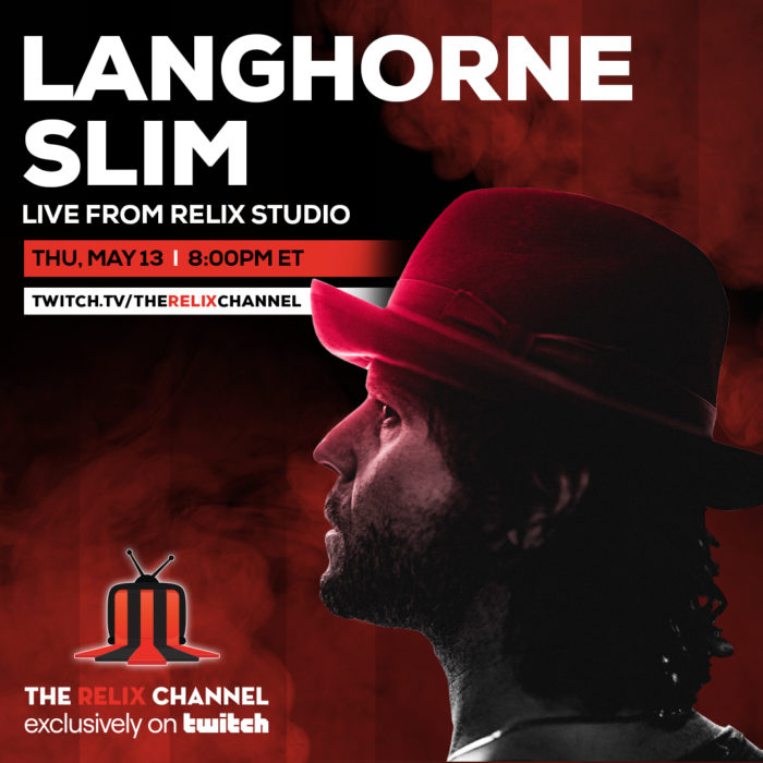 Livestream Alert: Langhorne Slim Announces Free Relix Studio Performance via Twitch