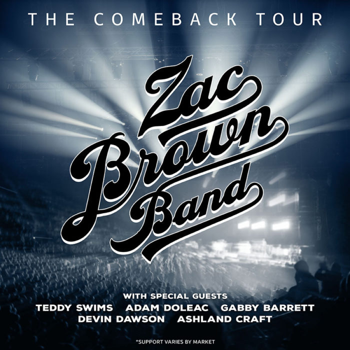 Zac Brown Band Announce ‘The Comeback Tour’ 2021 Dates