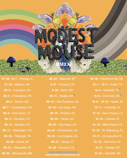 modest mouse tour lineup