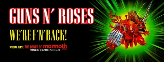 Guns N’ Roses Announce Summer/Fall 2021 Tour with Mammoth WVH