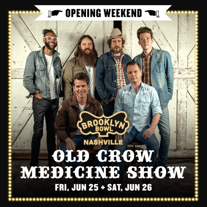Brooklyn Bowl Nashville Eyes Opening Weekend with Old Crow Medicine Show