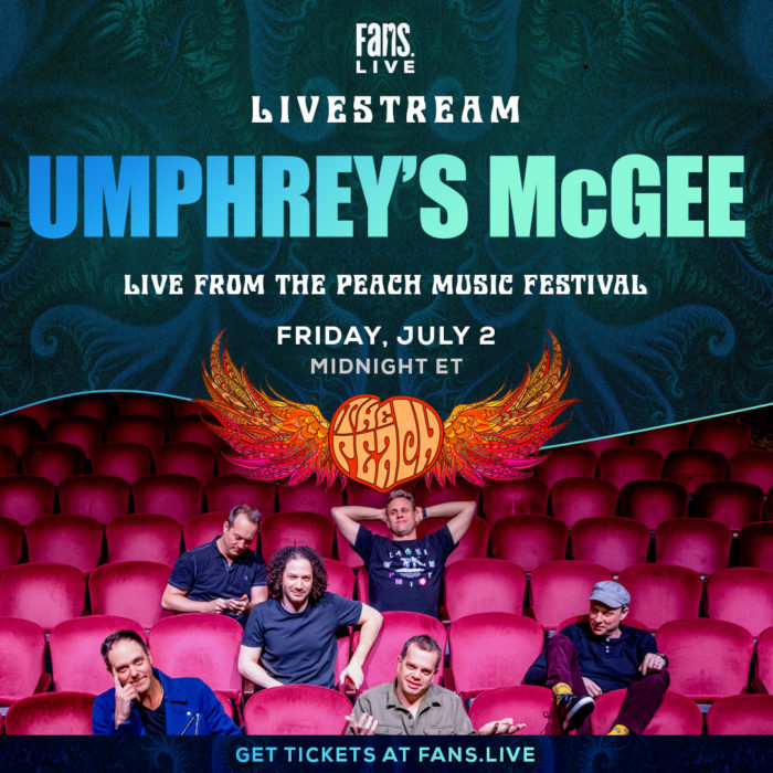 FANS Adds Umphrey’s McGee Livestream to The Peach Music Festival Broadcast Schedule