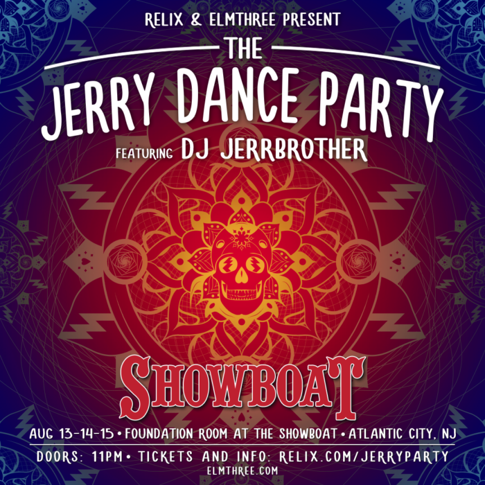 Relix and ElmThree Announce Psychedelic Jerry Dance Party Following Phish in Atlantic City