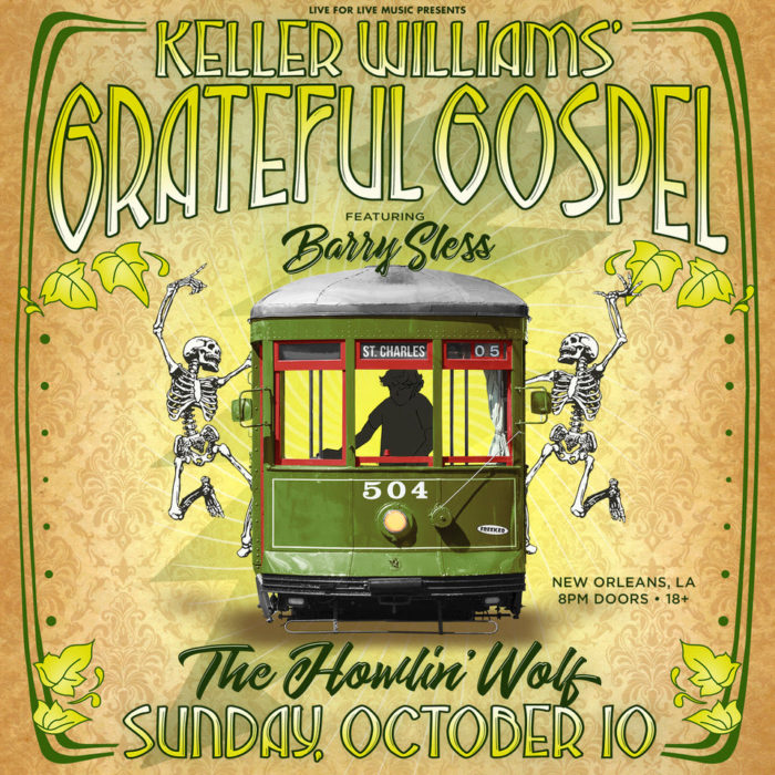Keller Williams Announces ‘Grateful Gospel’ Jazz Fest Gig with Barry Sless