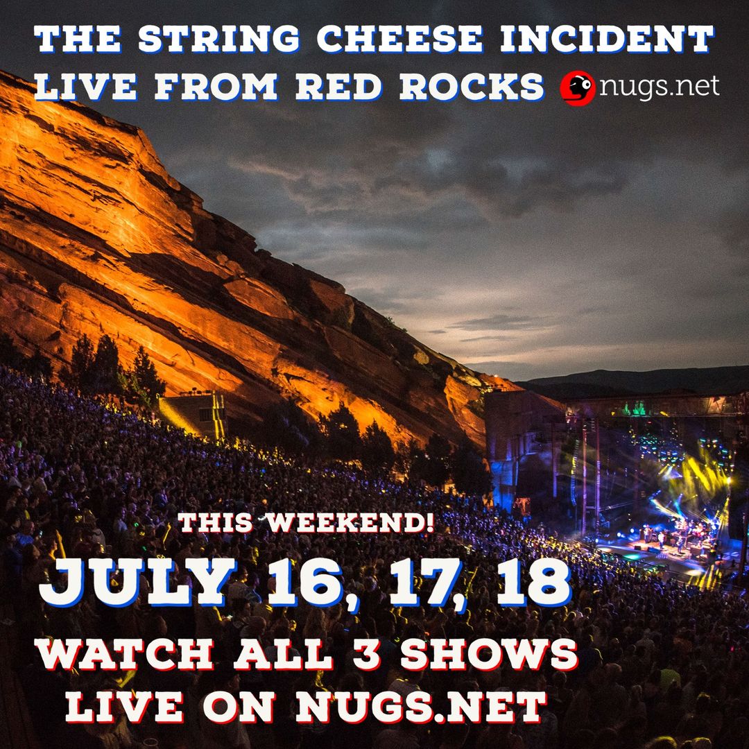 The String Cheese Incident Announce Live Webcast for Red Rocks Run