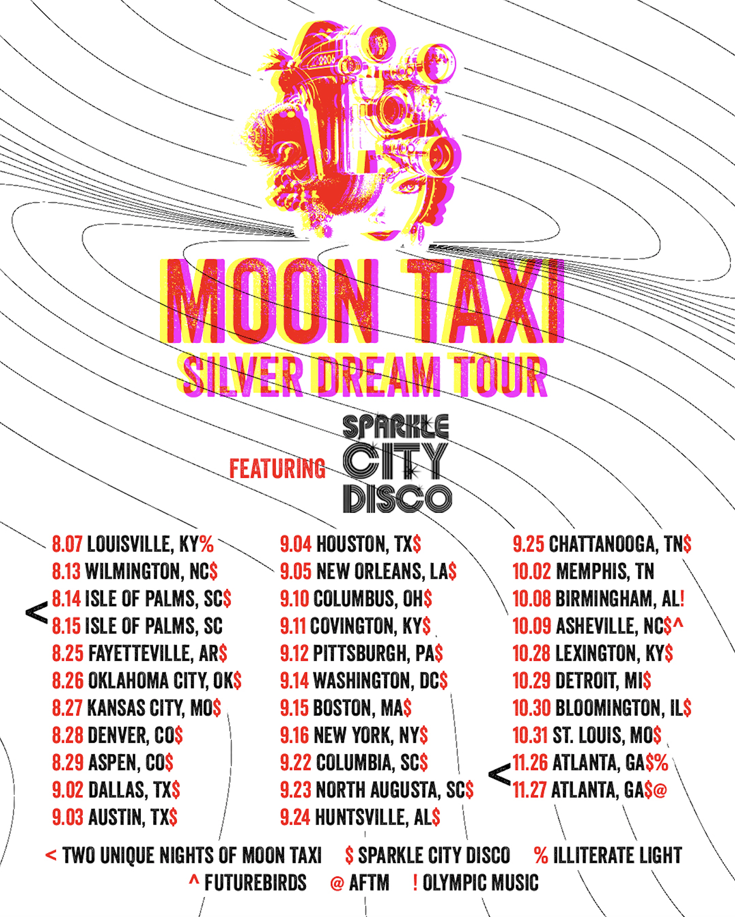 Moon Taxi Add Sparkle City Disco and Illiterate Light to 'Silver Dream
