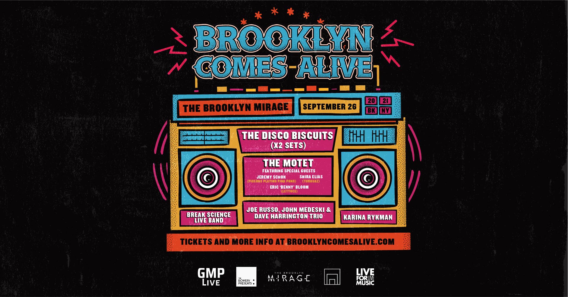 Brooklyn Comes Alive Will Showcase Disco Biscuits Headlining Sets, New