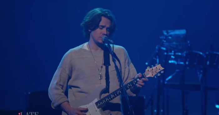 Watch: John Mayer Performs “Wild Blue” On The Late Show With Steven Colbert