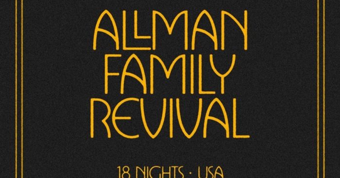The Allman Family Revival Announce 18-City Tour in Celebration of Gregg Allman  