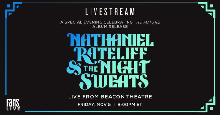 Livestream Alert: FANS Will Broadcast Nathaniel Rateliff & The Night Sweats’ Album Release Show at the Beacon Theatre