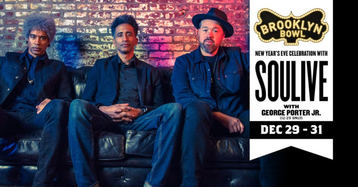 Soulive Schedule New Year’s Run at Brooklyn Bowl New York
