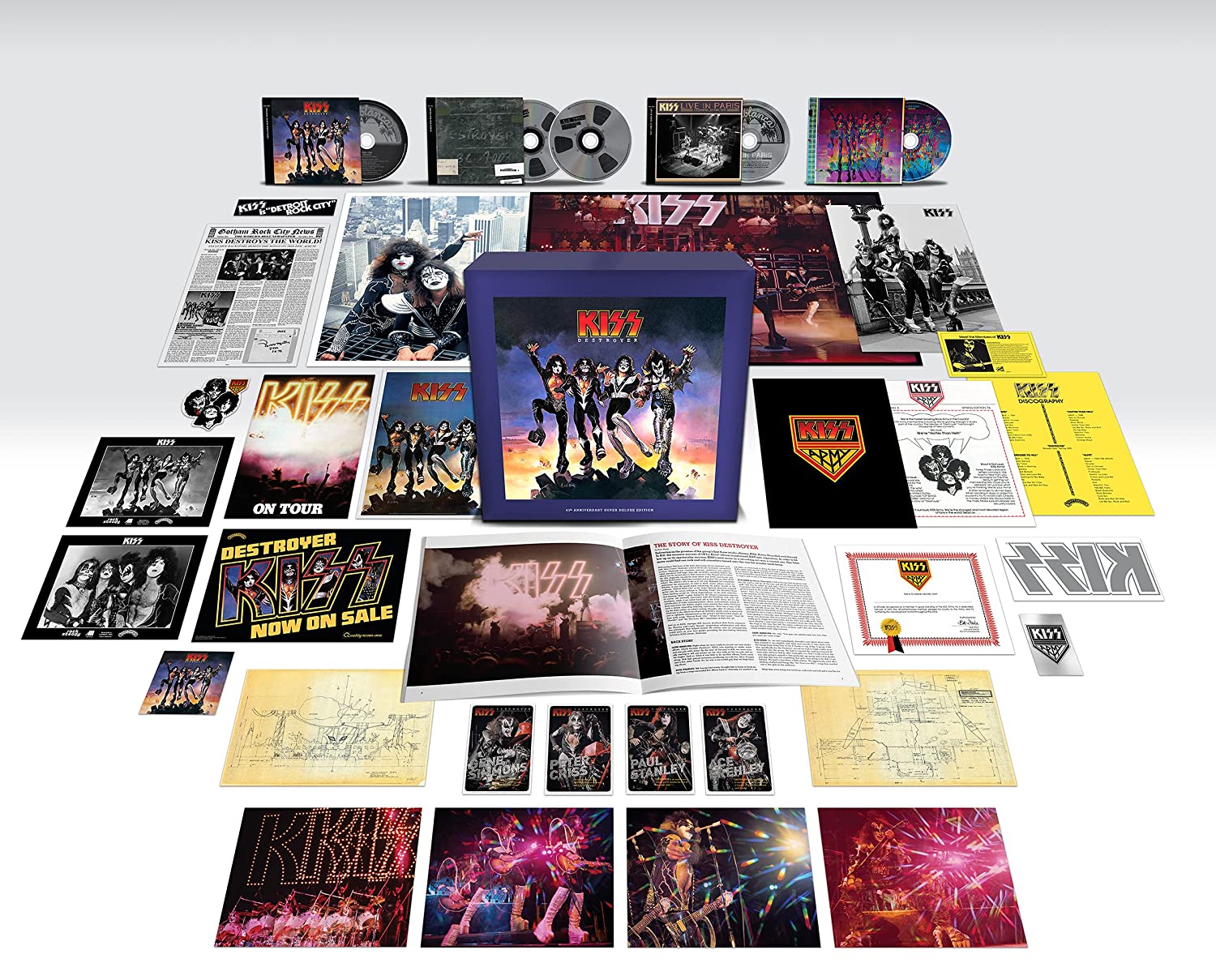 KISS: Destroyer 45th Anniversary Limited Edition Super Deluxe Boxset