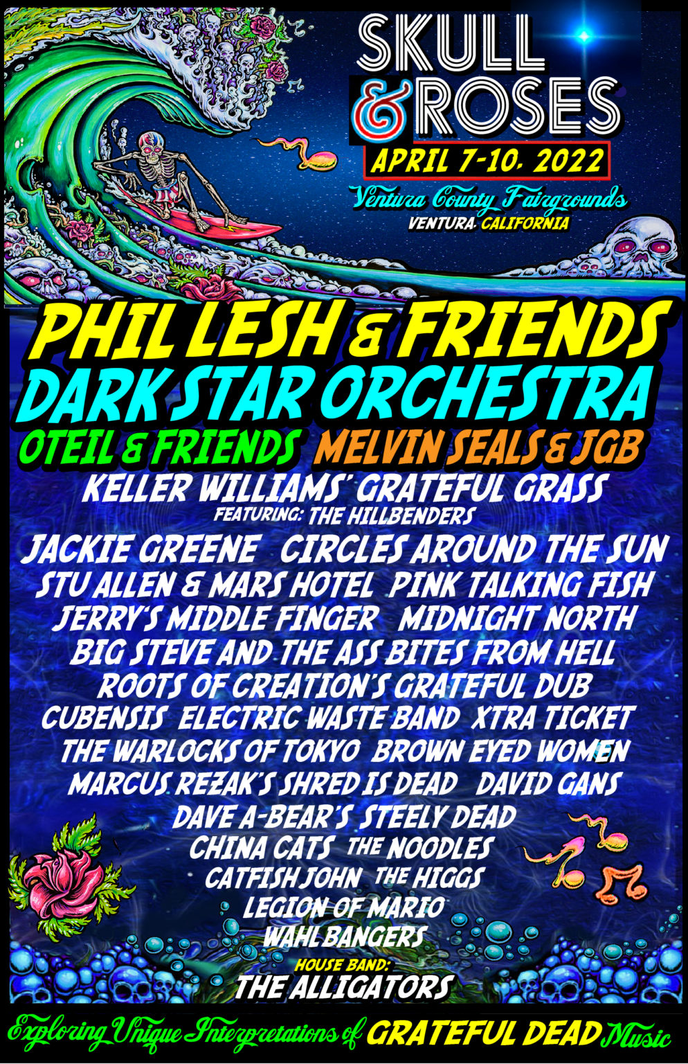 SKULL & ROSES Festival to Return to Ventura County Fairgrounds with