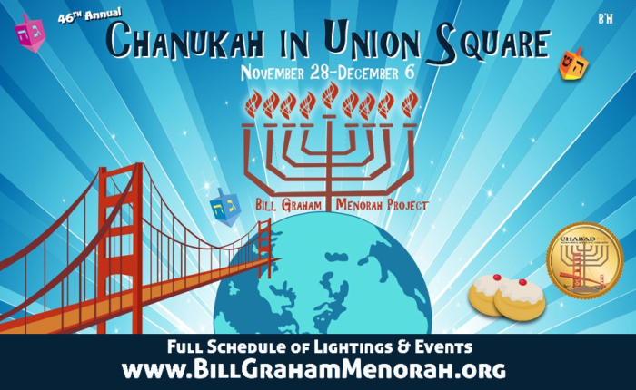 Chanukah in Union Square Returns to San Francisco