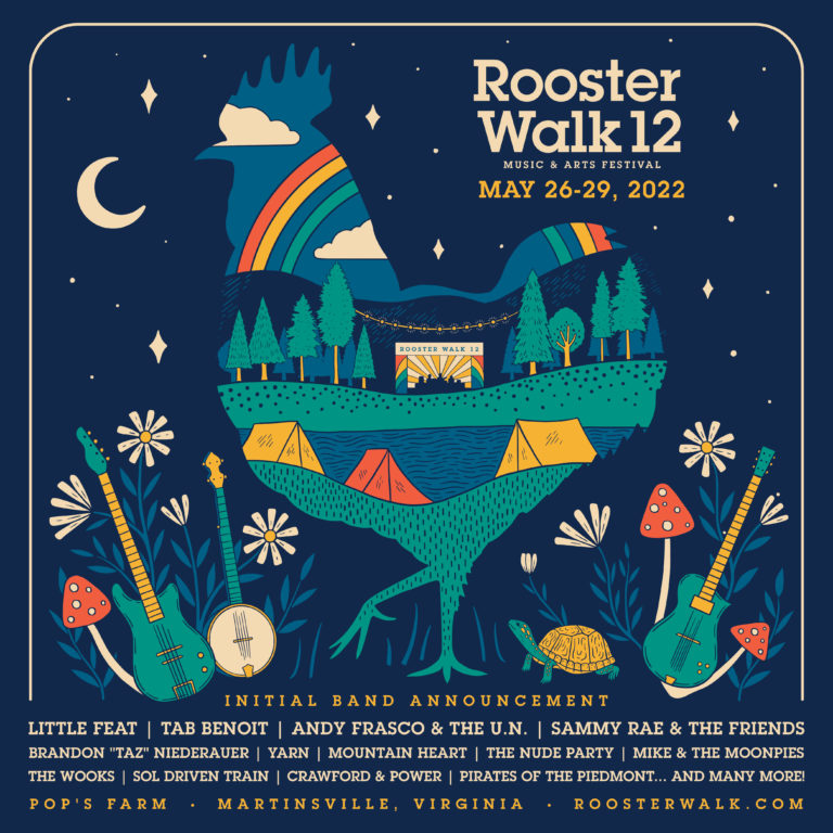 Rooster Walk Music & Arts Festival Announce Initial 2022 Lineup