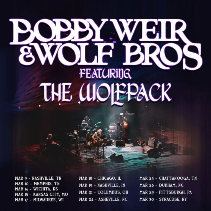 Bob Weir & Wolf Bros Announce 2022 Spring Tour Dates